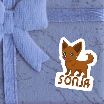 Sonja Sticker Chihuahua Laptop Image