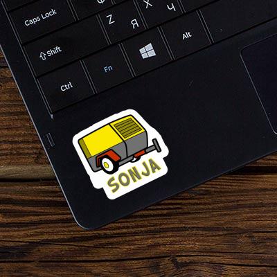 Kompressor Sticker Sonja Laptop Image