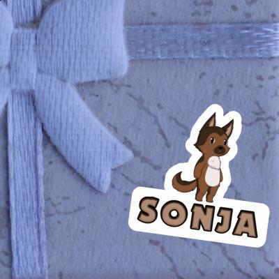 Sonja Sticker German Sheperd Notebook Image