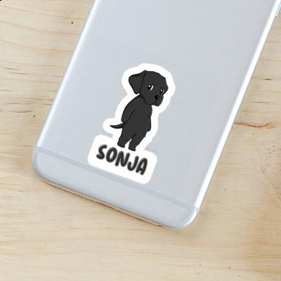Sticker Sonja Labrador Retriever Gift package Image