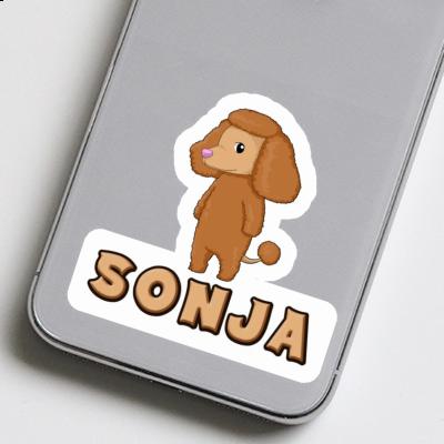 Poodle Sticker Sonja Image