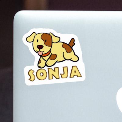 Hund Aufkleber Sonja Notebook Image