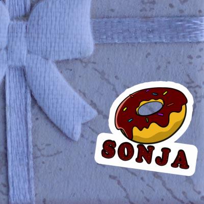 Sticker Sonja Donut Laptop Image