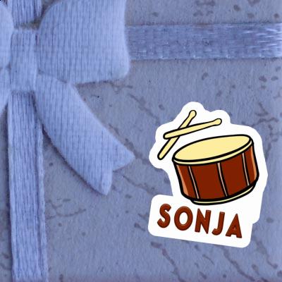 Trommel Aufkleber Sonja Image
