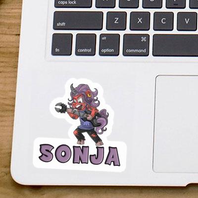 Sticker Sonja Rocking Unicorn Gift package Image