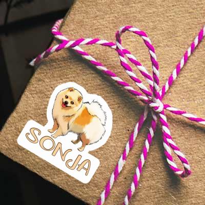 Autocollant Spitz allemand Sonja Notebook Image