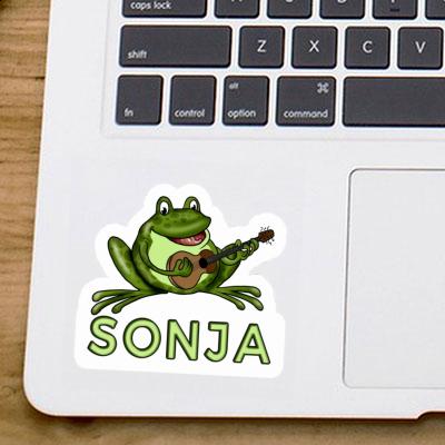 Sonja Sticker Guitar Frog Gift package Image