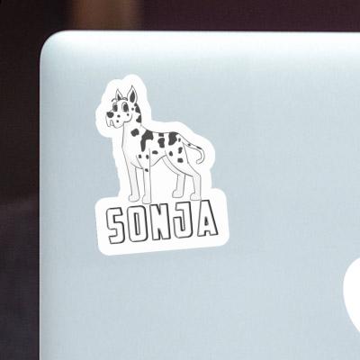 Autocollant Sonja Grand Danois Image