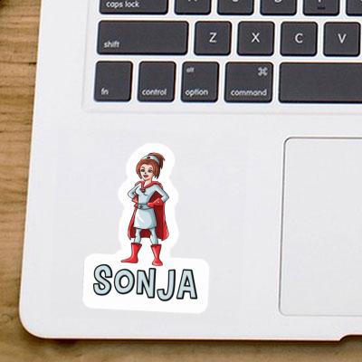 Sonja Autocollant Soignants Laptop Image