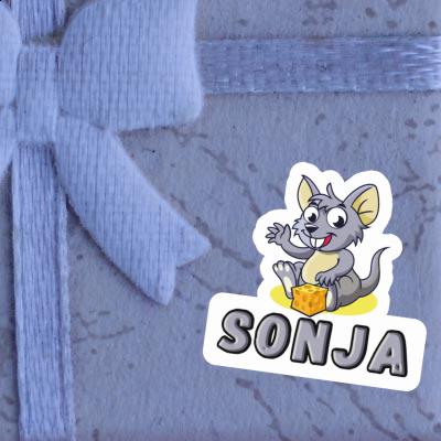 Maus Aufkleber Sonja Laptop Image