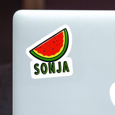 Aufkleber Wassermelone Sonja Image