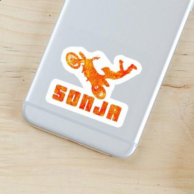 Sticker Sonja Motocross Jumper Notebook Image