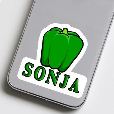 Sonja Sticker Pepper Laptop Image