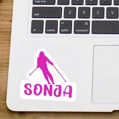 Sonja Sticker Skier Laptop Sonja Sticker Skier Laptop Image