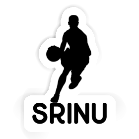 Sticker Basketballspieler Srinu Image