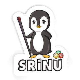 Billiards Player Sticker Srinu Image
