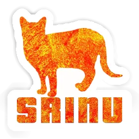 Aufkleber Katze Srinu Image