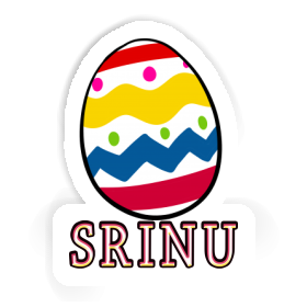 Oeuf de Pâques Autocollant Srinu Image