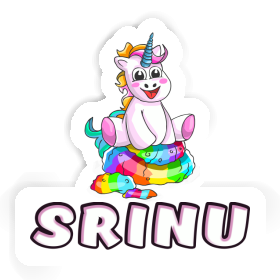Baby Unicorn Sticker Srinu Image
