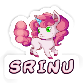 Sticker Srinu Unicorn Image