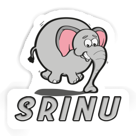 Autocollant Srinu Éléphant Image