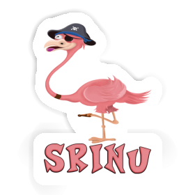 Srinu Aufkleber Flamingo Image