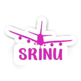 Autocollant Srinu Avion Image