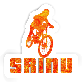 Srinu Autocollant Freeride Biker Image