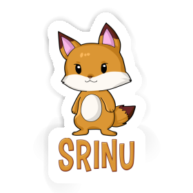 Sticker Fox Srinu Image