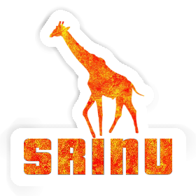 Giraffe Sticker Srinu Image