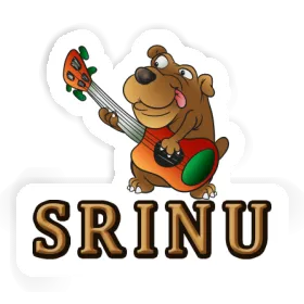 Sticker Guitarist Srinu Image