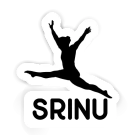 Gymnaste Autocollant Srinu Image