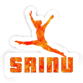 Autocollant Gymnaste Srinu Image