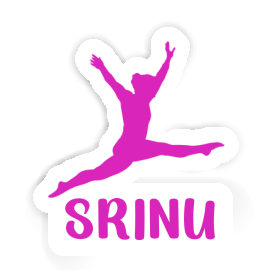 Srinu Autocollant Gymnaste Image