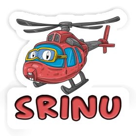 Aufkleber Srinu Helikopter Image