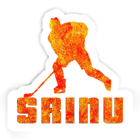 Sticker Hockey Player Srinu Image