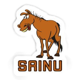Autocollant Cheval Srinu Image