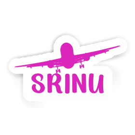 Autocollant Srinu Avion Image