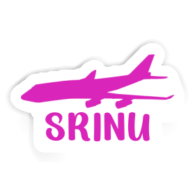 Jumbo-Jet Autocollant Srinu Image