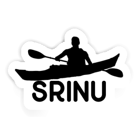 Kayaker Sticker Srinu Image
