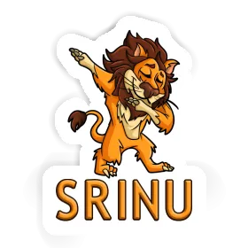 Aufkleber Srinu Löwe Image