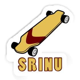 Srinu Sticker Longboard Image