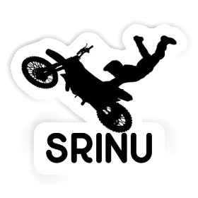 Srinu Sticker Motocross Rider Image