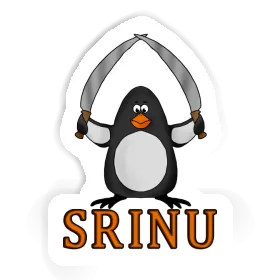 Autocollant Pingouin de combat Srinu Image