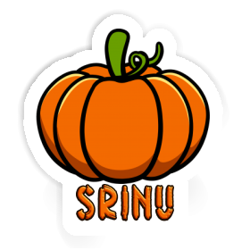 Sticker Srinu Pumpkin Image