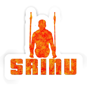 Autocollant Srinu Gymnaste aux anneaux Image
