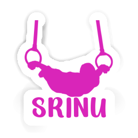 Autocollant Srinu Gymnaste aux anneaux Image