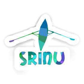 Autocollant Srinu Bateau à rames Image