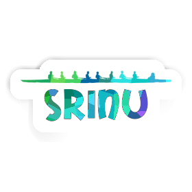 Autocollant Srinu Bateau à rames Image