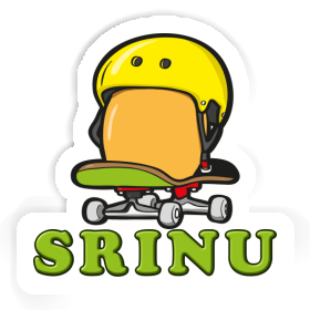 Sticker Skateboard Egg Srinu Image